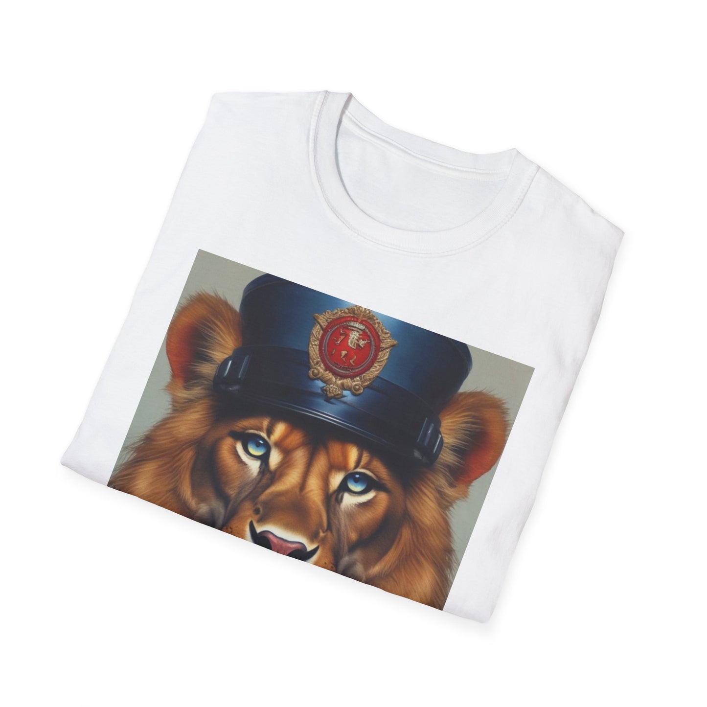 Unisex Softstyle T-Shirt lion jack postage canadian artic dept