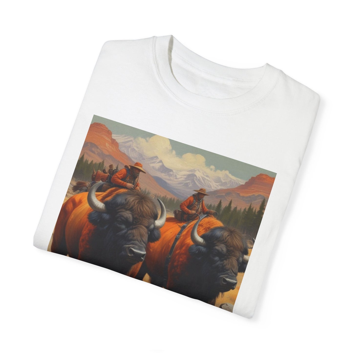 Unisex Garment-Dyed T-shirt buffalo  envy  bringing out the boys canadian artic