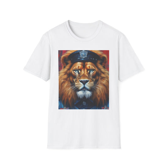 Unisex Softstyle T-Shirt lion Lincoln postage canadian  artic dept