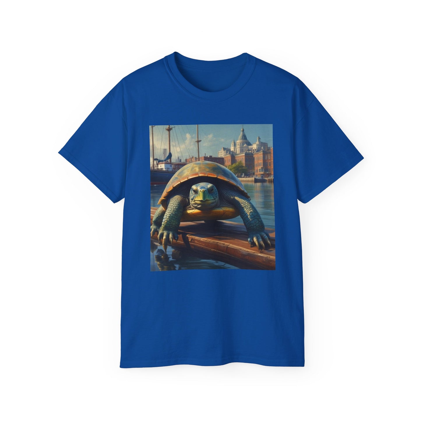 Unisex Ultra Cotton Tee Turtle  harbor  canadian