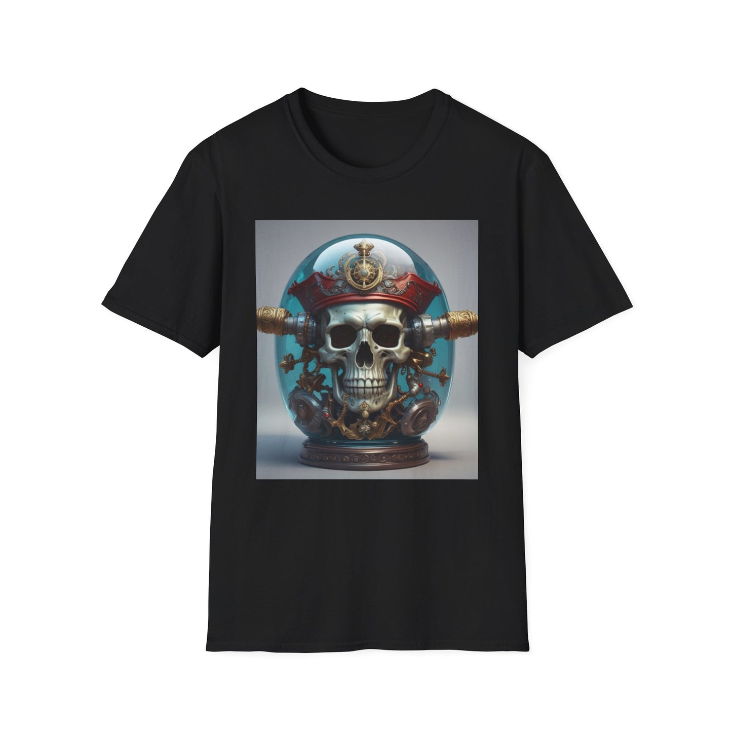 Unisex Softstyle T-Shirt pirates art   lake erie pirstes