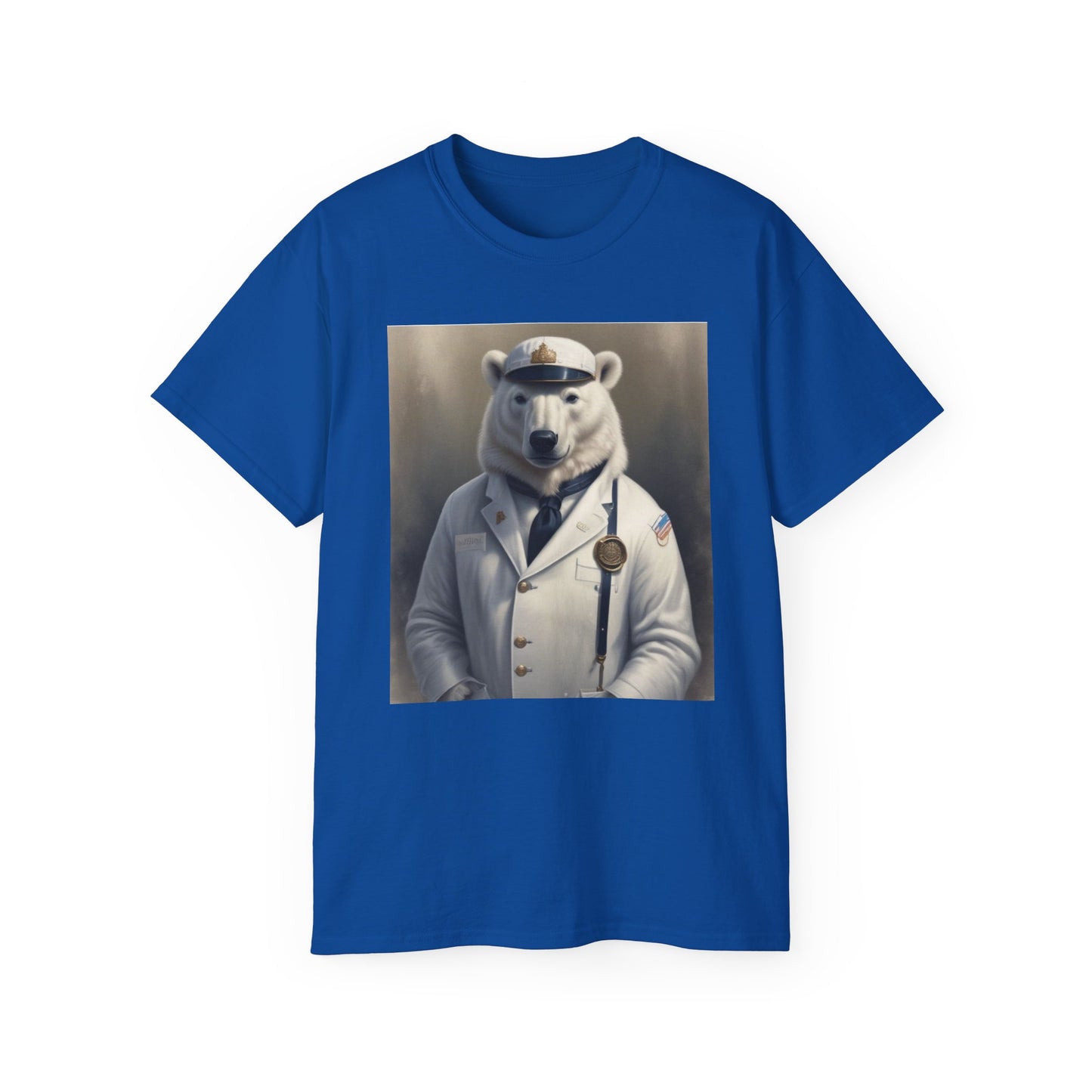 Unisex Ultra Cotton Tee polar bear king Mr c River's canadian