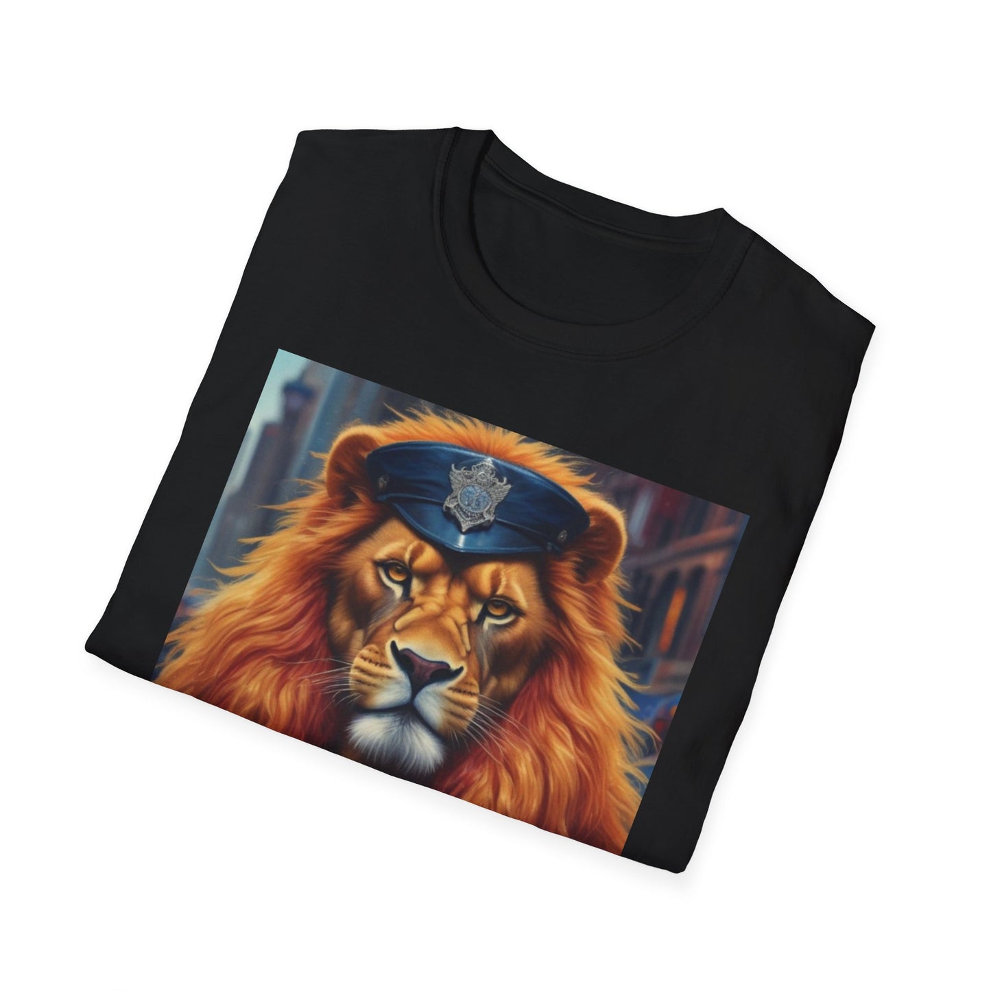 Unisex Softstyle T-Shirt lion Atlas postage canadian artic dept