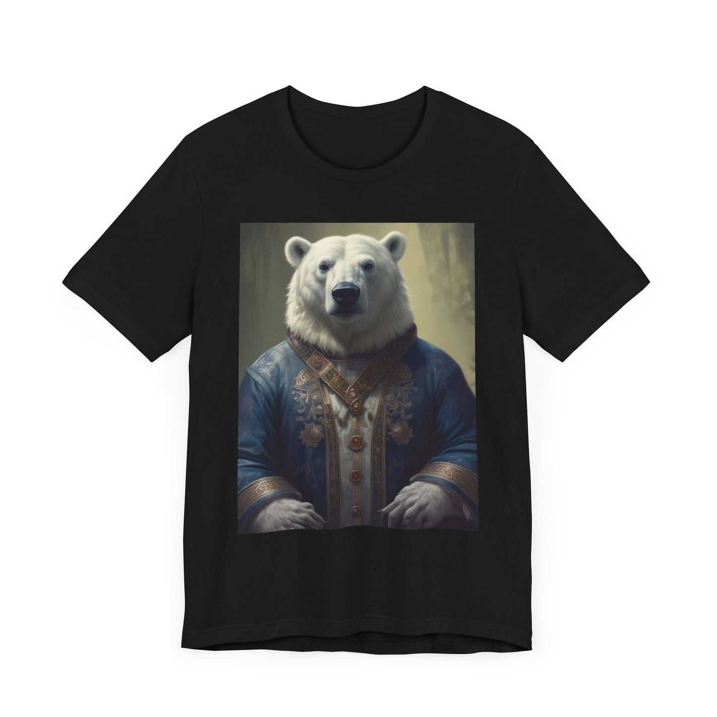 Unisex Jersey Short Sleeve Tee polar bear king Mr c River's canadian