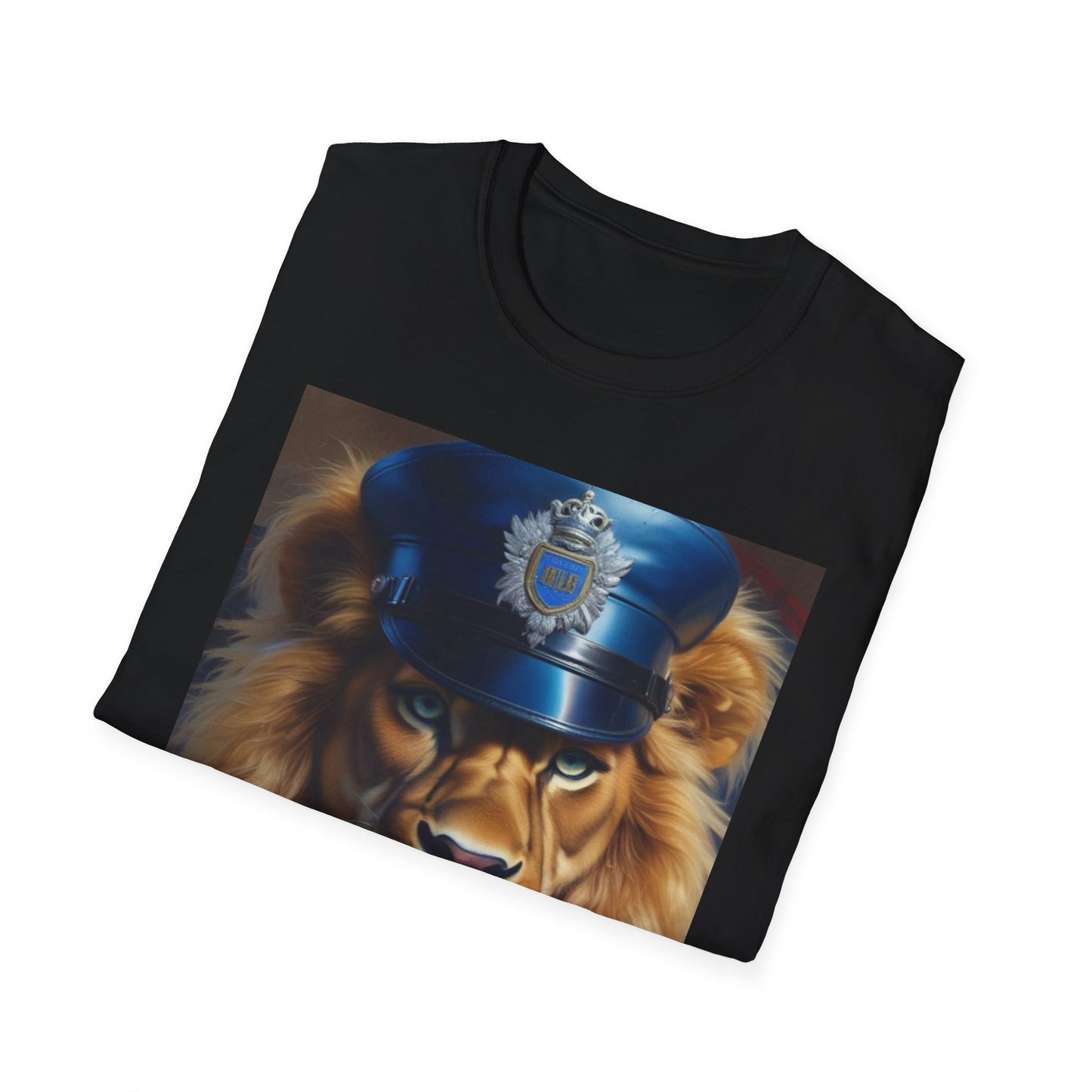 Unisex Softstyle T-Shirt lion postage family canadian artic dept