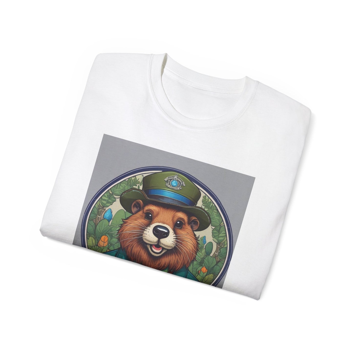 Unisex Ultra Cotton Tee beaver chip postal fun  canadian