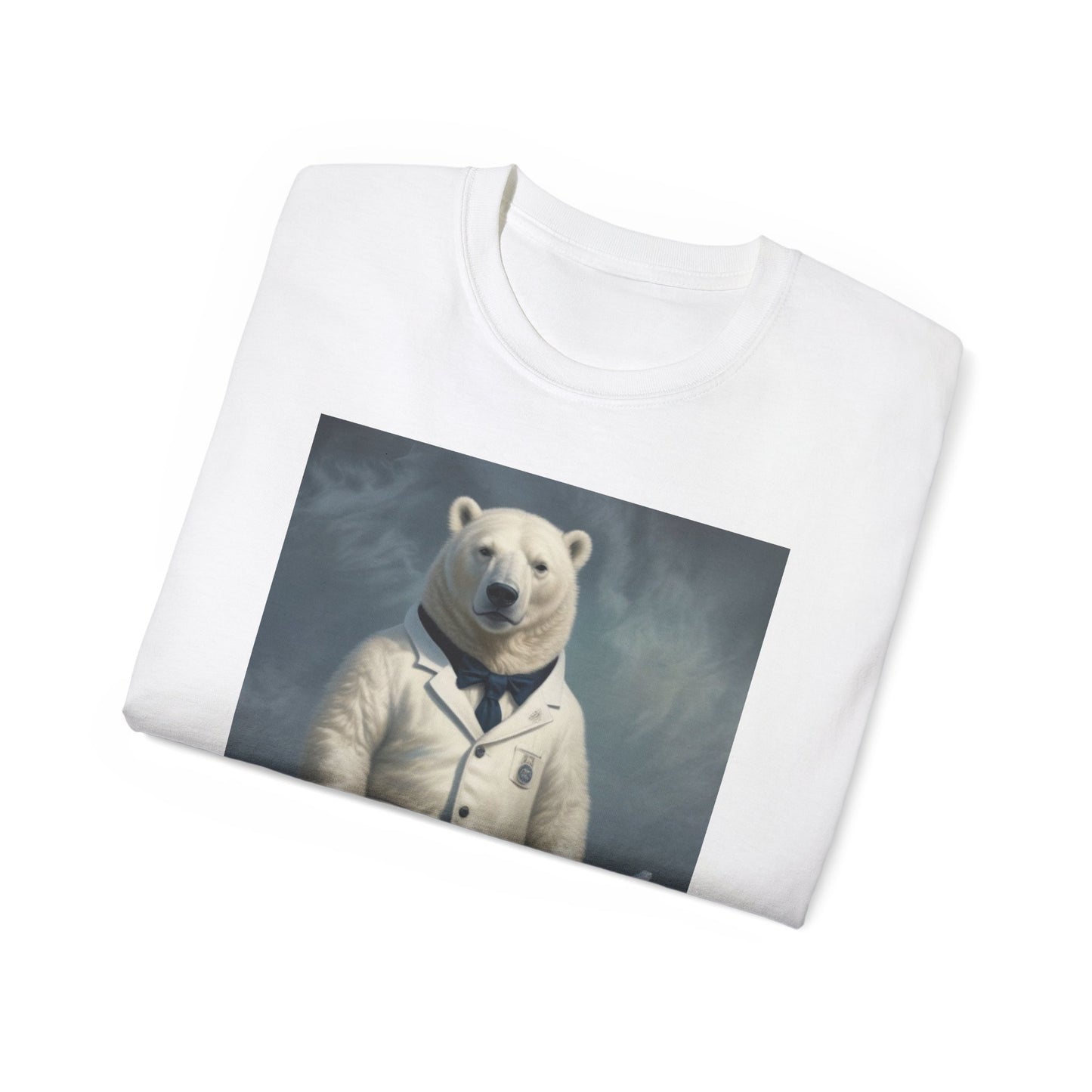 Unisex Ultra Cotton Tee polar bear king jr pain in the b...