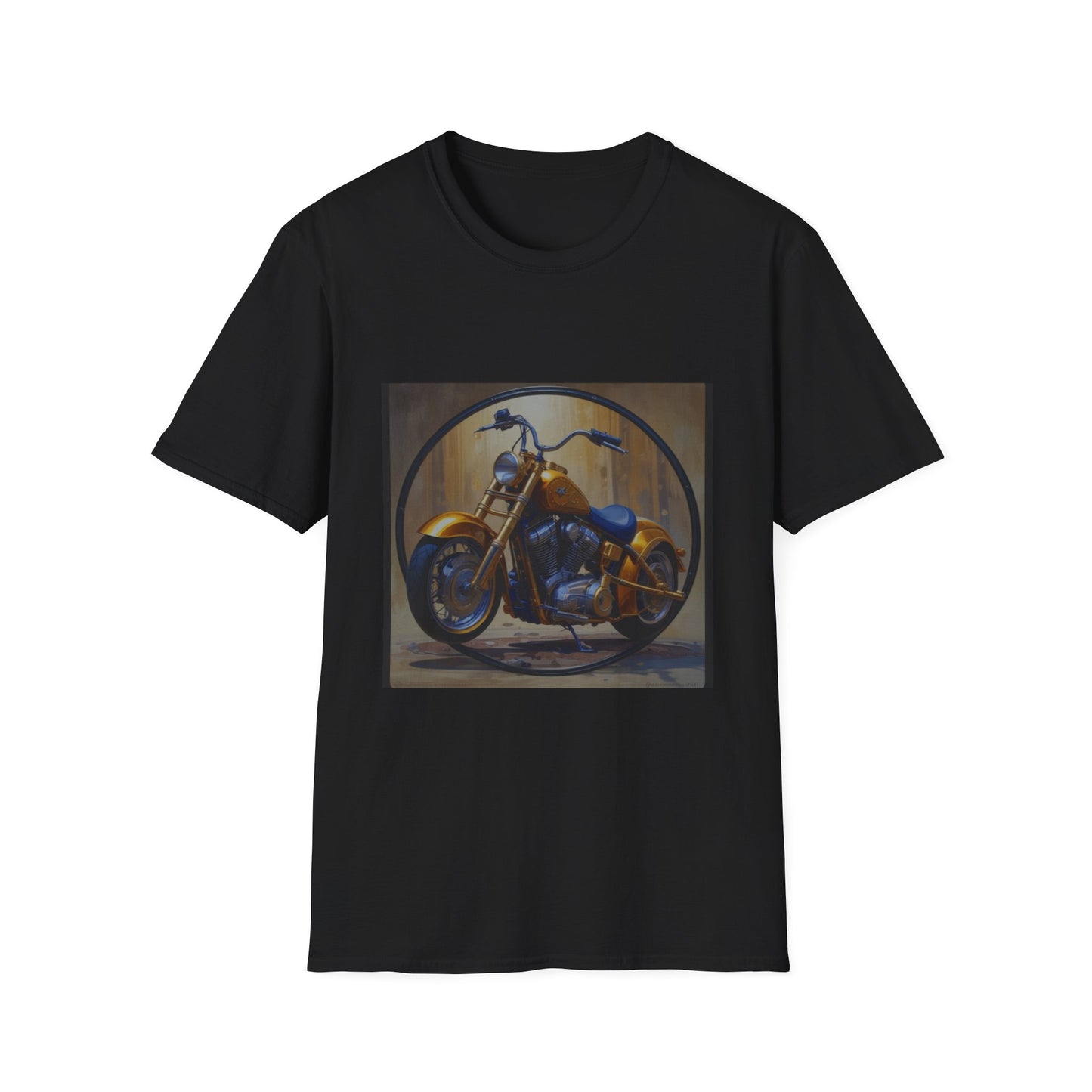 Unisex Softstyle pirate art pirate ride canadian  periwinkle