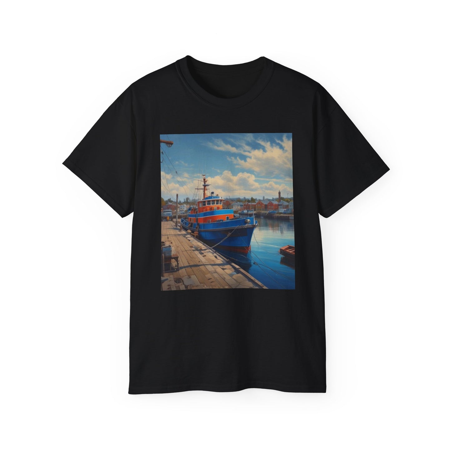 Unisex Ultra Cotton Tee tug boat harbor canadian