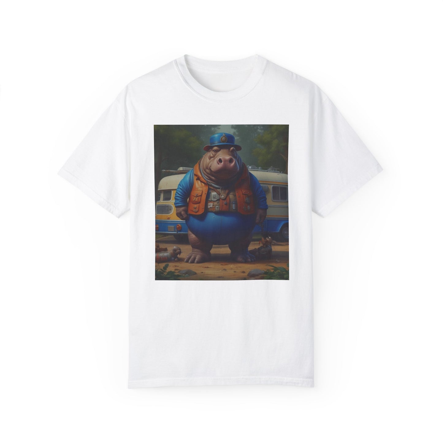 Unisex Garment-Dyed T-shirt hippo jody hydro canadian