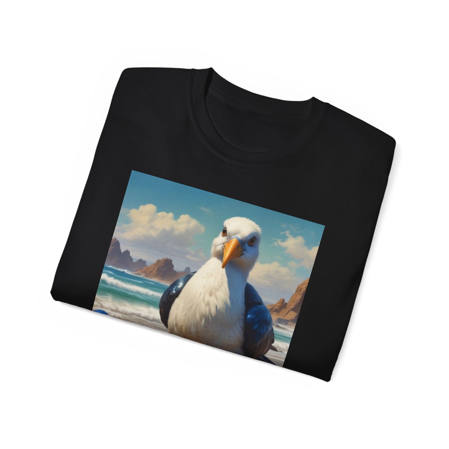 Unisex Ultra Cotton Tee  sea birds marty man canadian