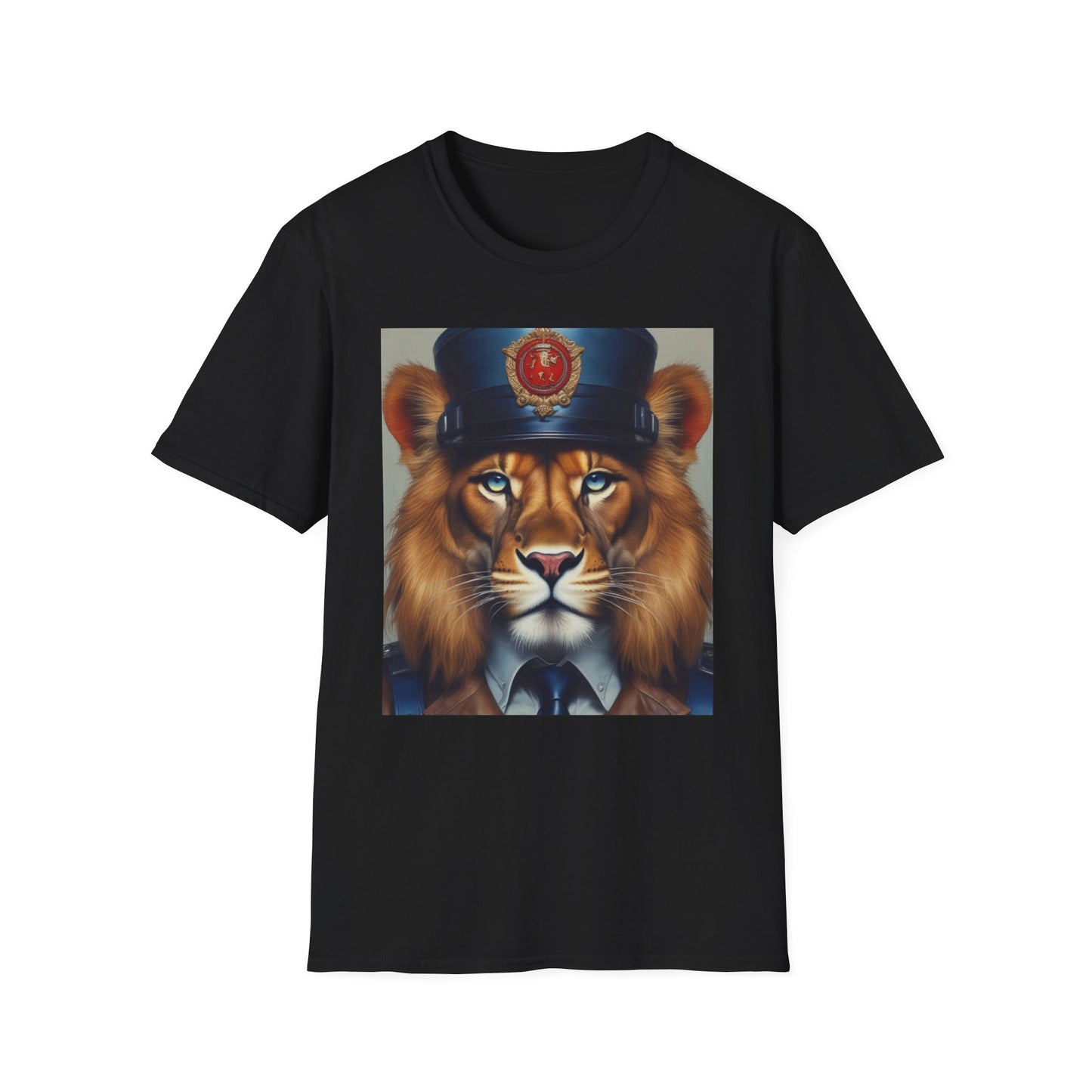 Unisex Softstyle T-Shirt lion jack postage canadian artic dept