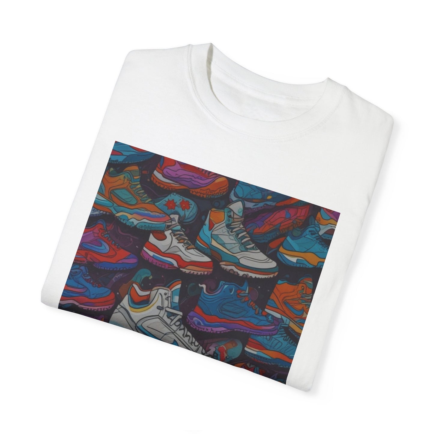 Unisex Garment-Dyed T-shirt pirate art shoe island  sweet