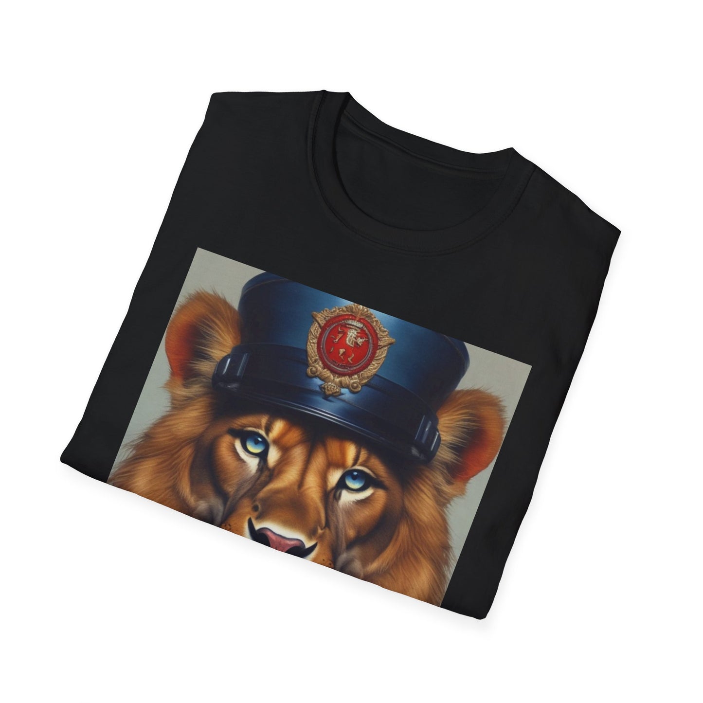 Unisex Softstyle T-Shirt lion jack postage canadian artic dept