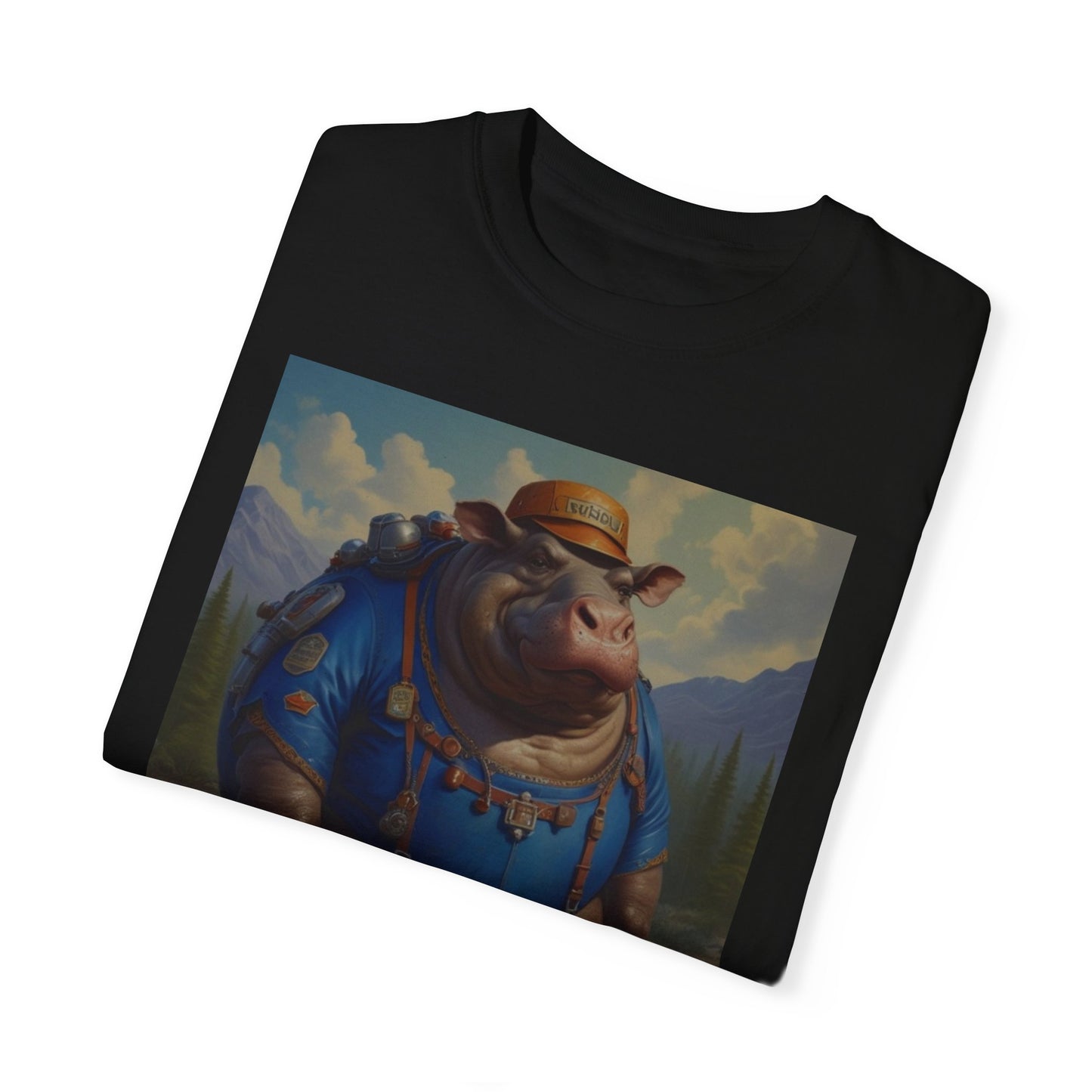 Unisex Garment-Dyed T-shirt hippo  Wendy  hydro canadian