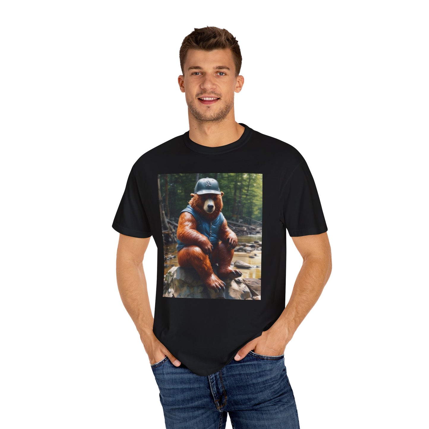 Unisex Garment-Dyed T-shirt bears baseball henry walled canadian  artic  team