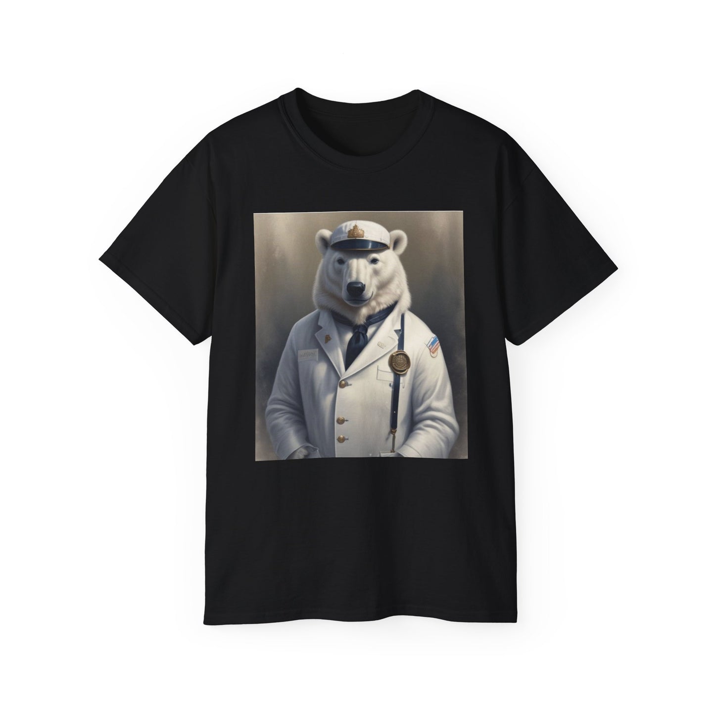 Unisex Ultra Cotton Tee polar bear king Mr c River's canadian ♥️