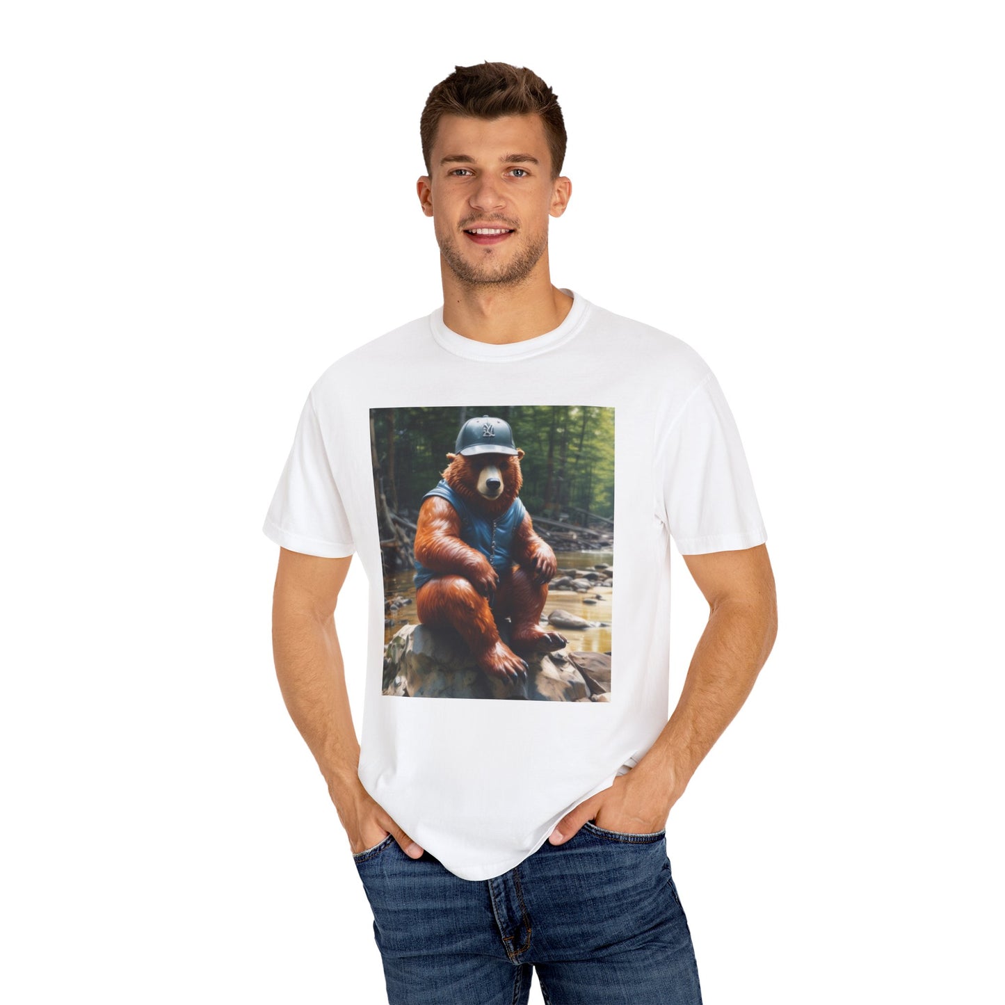 Unisex Garment-Dyed T-shirt bears baseball henry walled canadian  artic  team