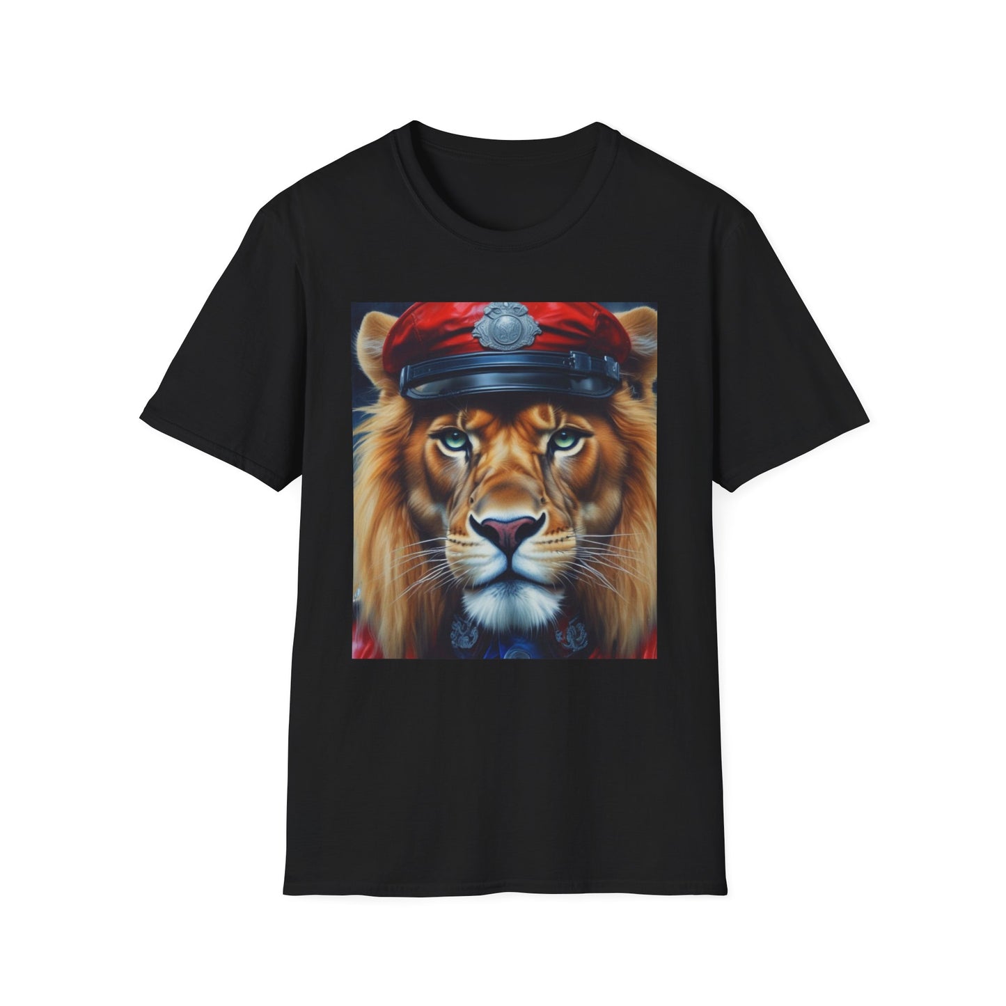 Unisex Softstyle T-Shirt lion reginald postage canadian artic dept