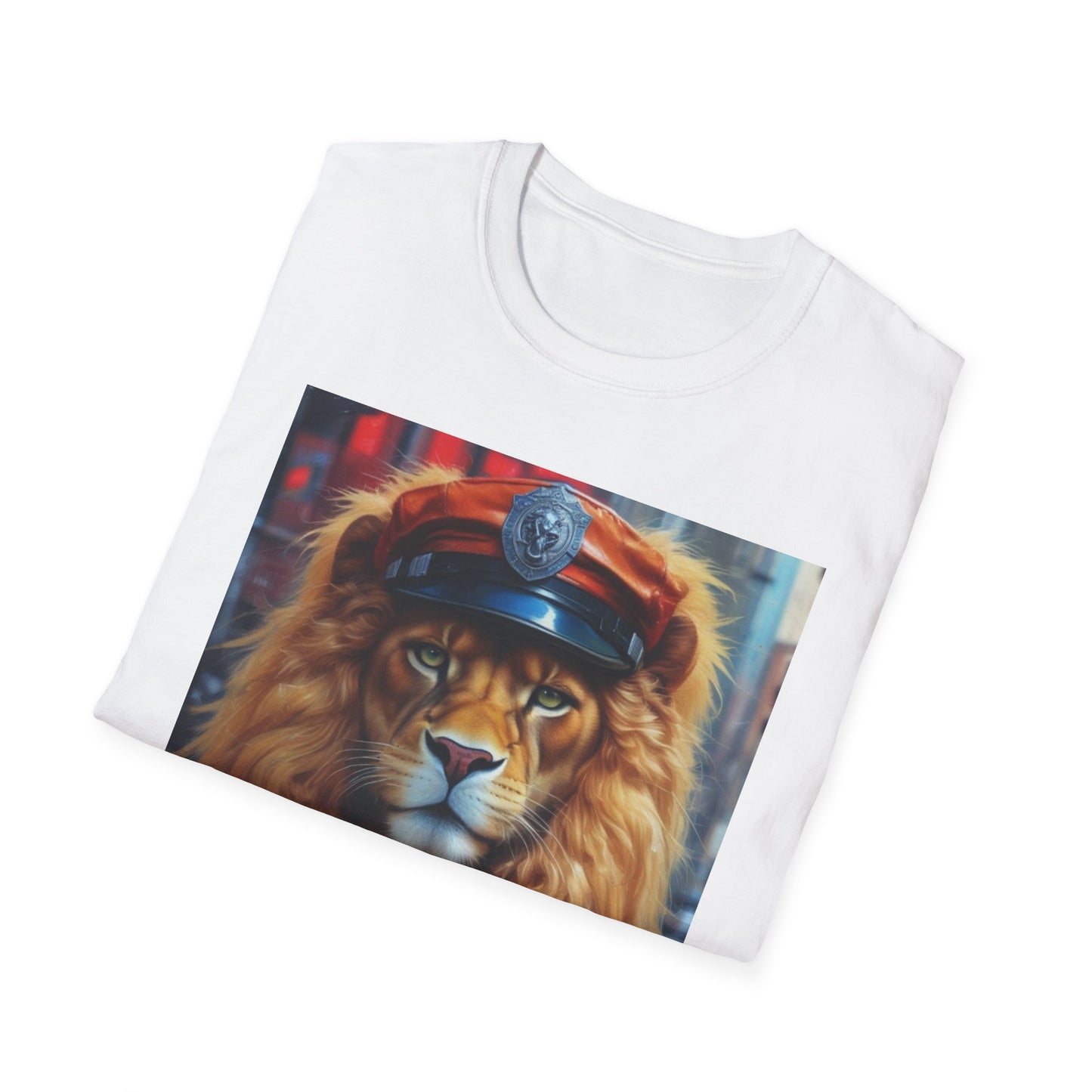 Unisex Softstyle T-Shirt lion Augusta  postage canadian artic dept