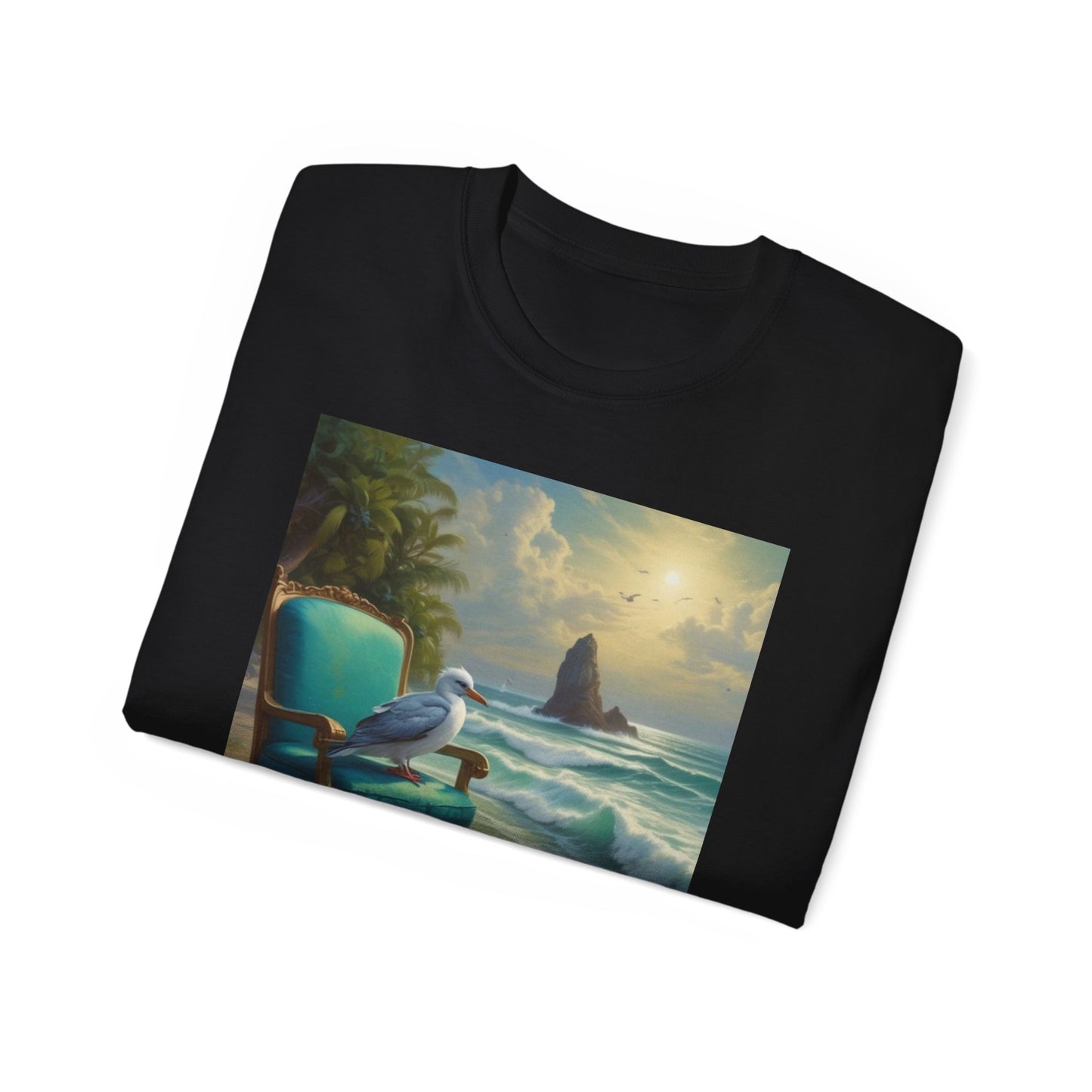 Unisex Ultra Cotton Tee Sea birds   sea  canadian