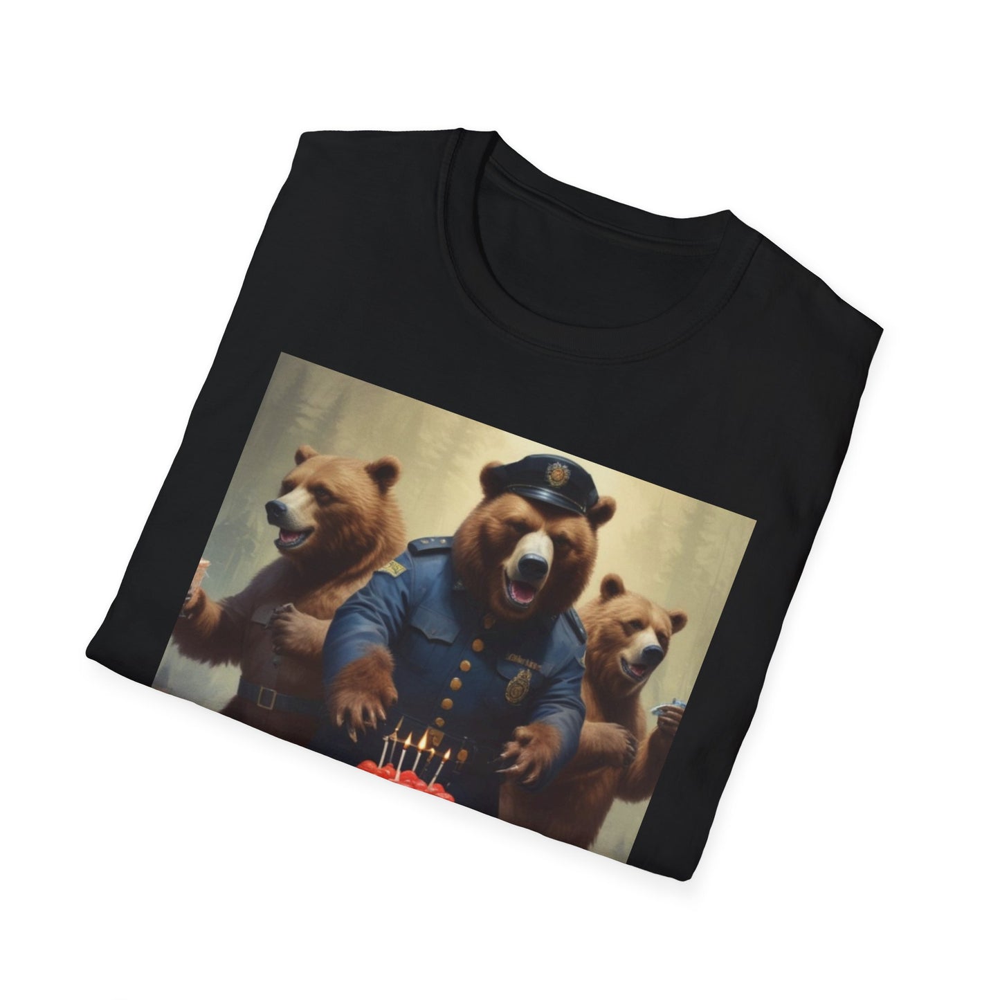 Unisex Softstyle T-Shirt jail bears canadian bears 🐻