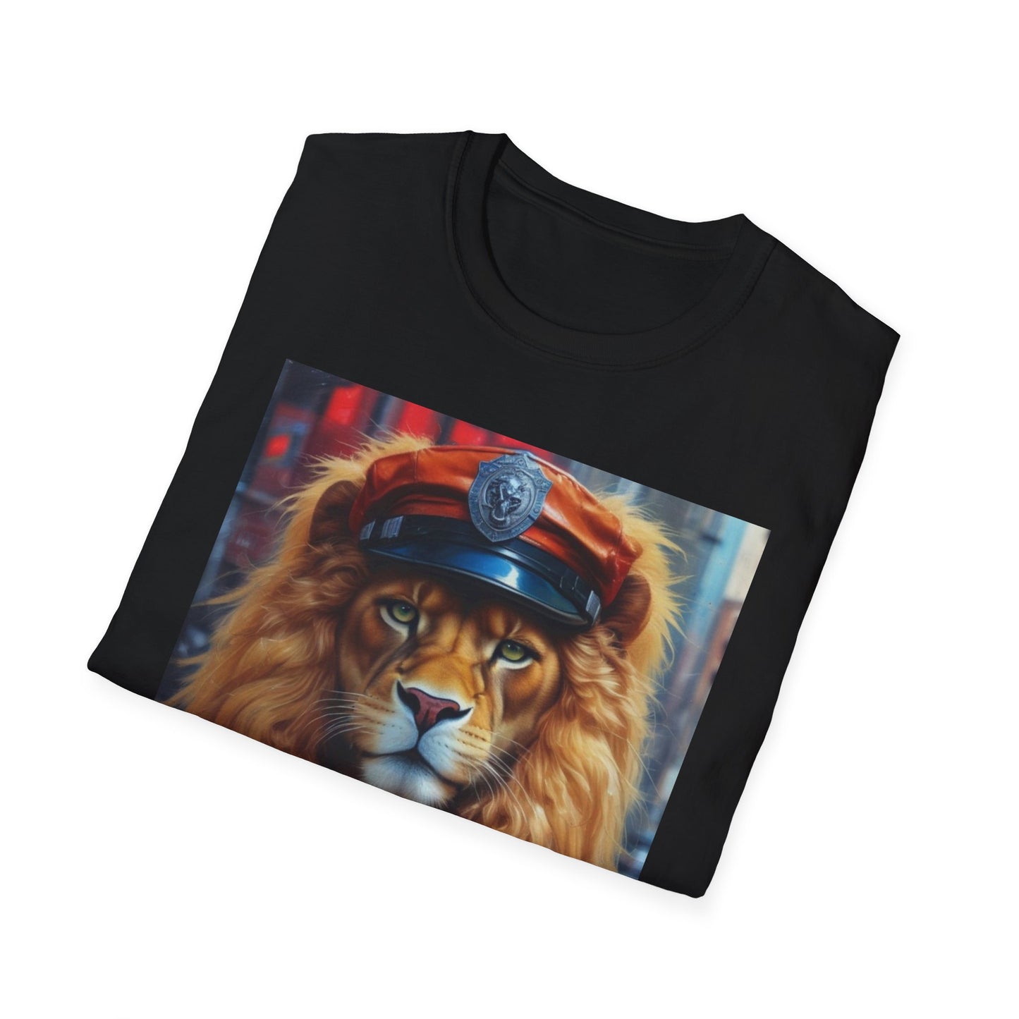 Unisex Softstyle T-Shirt lion Augusta  postage canadian artic dept