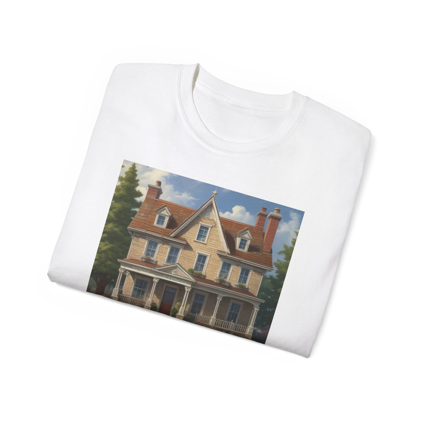 Unisex Ultra Cotton Tee scrabble house