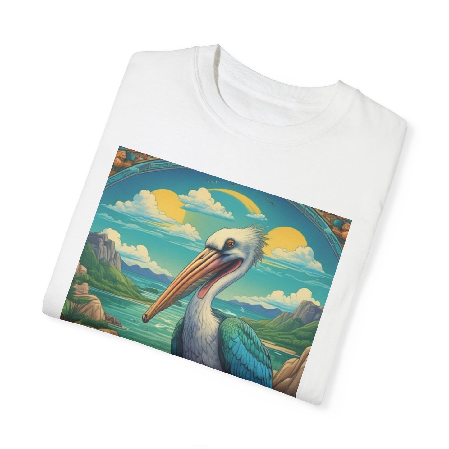 Unisex Garment-Dyed T-shirt sea birds  at the lake canadian  sally anne