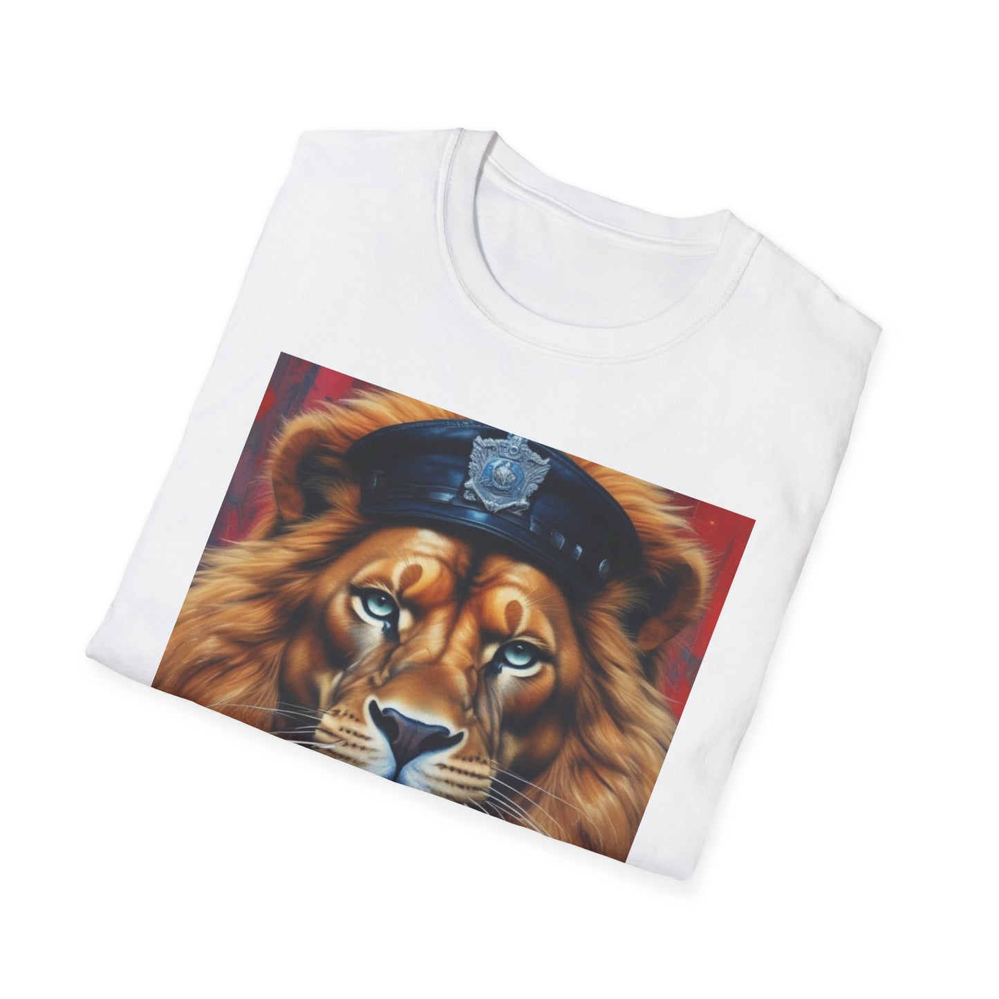 Unisex Softstyle T-Shirt lion Lincoln postage canadian  artic dept