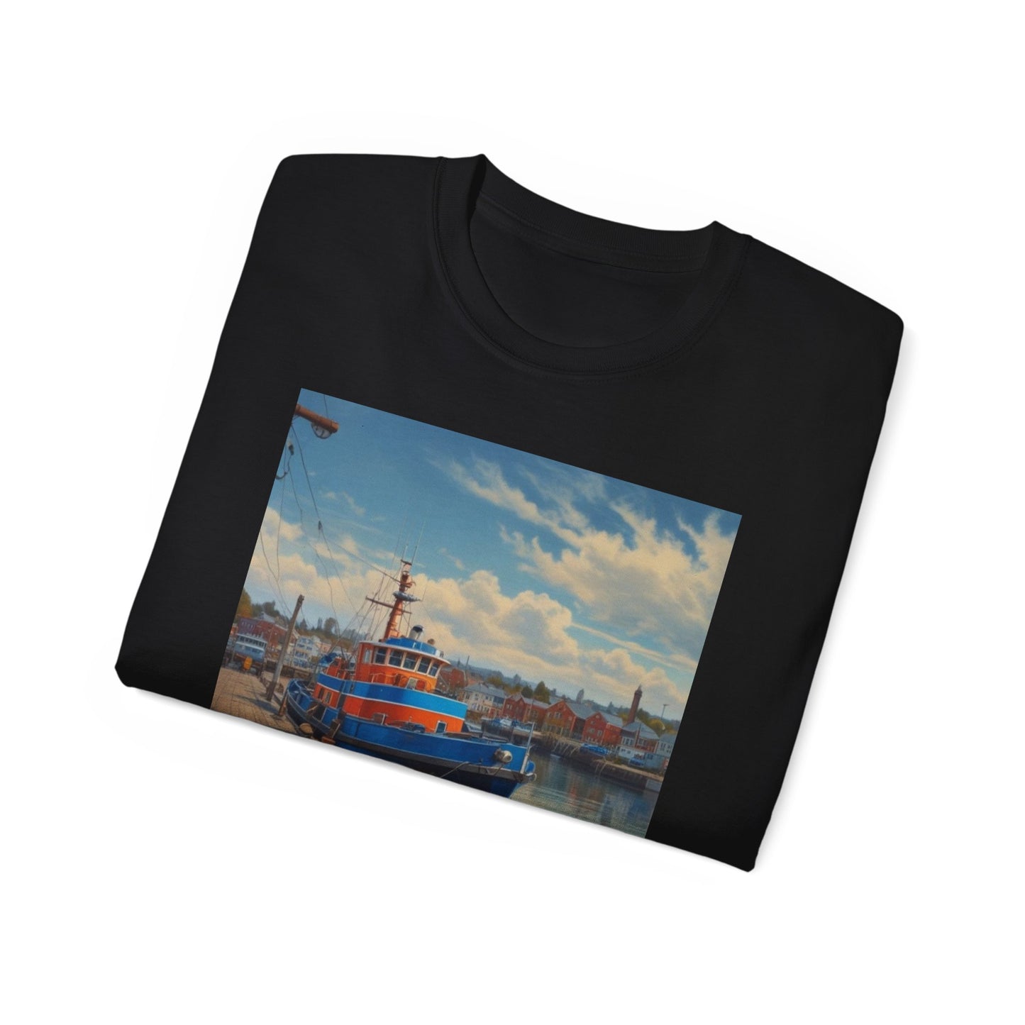 Unisex Ultra Cotton Tee tug boat harbor canadian