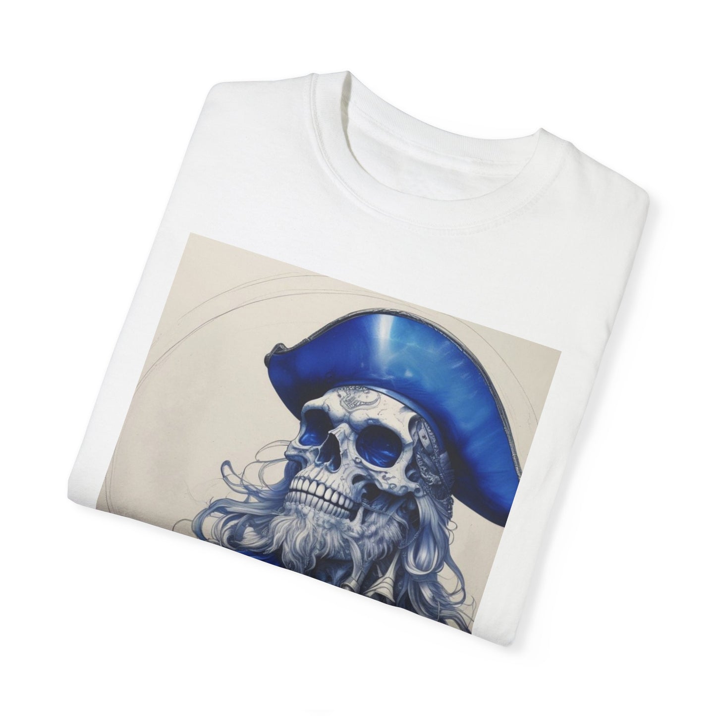 Unisex Garment-Dyed T-shirt pirates art albatross wagner pirate canadian