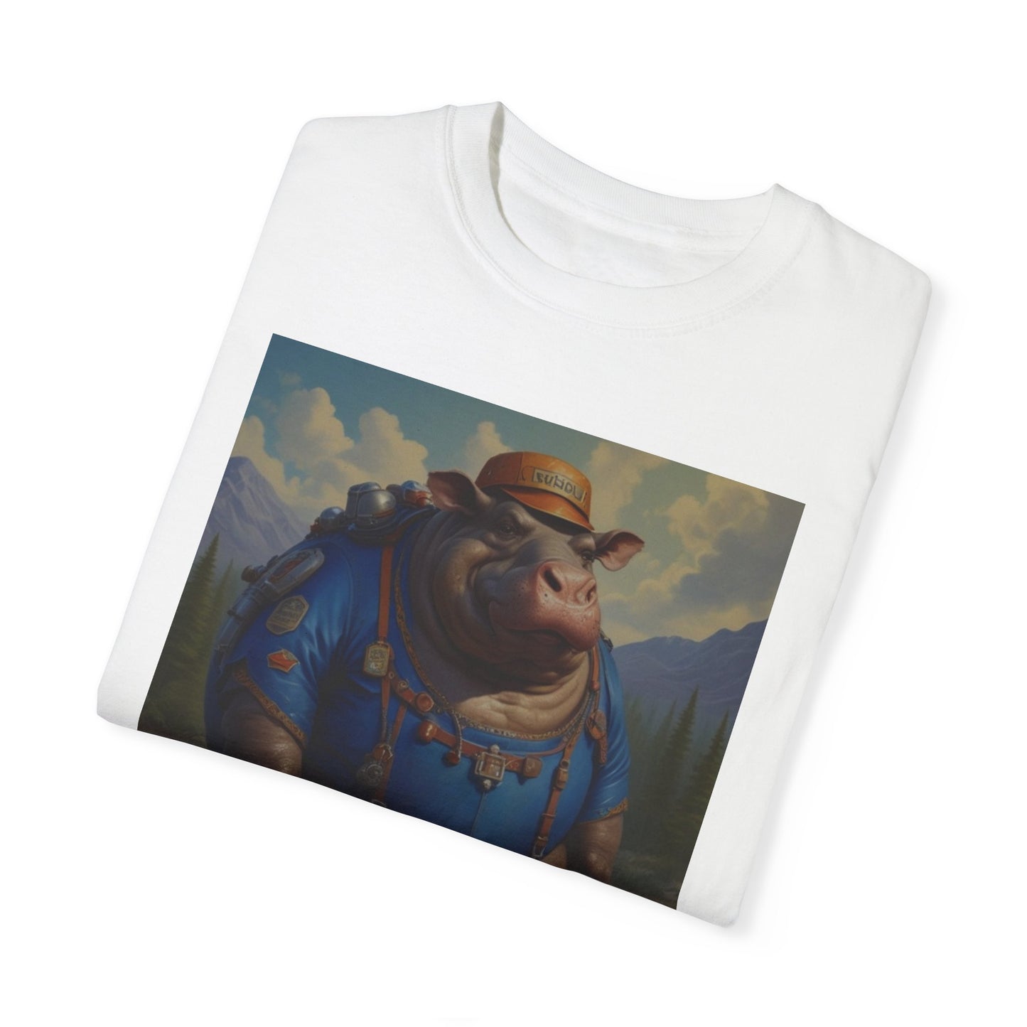 Unisex Garment-Dyed T-shirt hippo  Wendy  hydro canadian