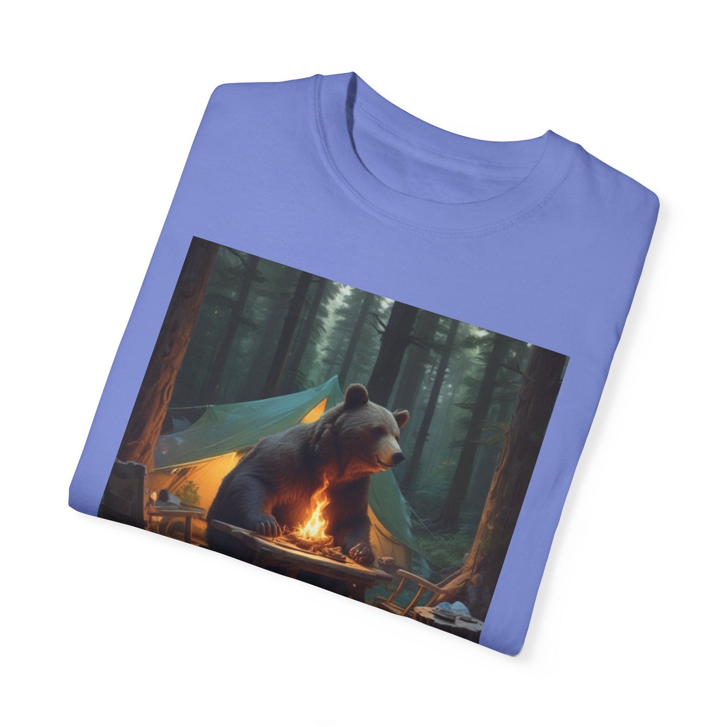 Unisex Garment-Dyed T-shirt bears camping north of the hudson Bay  canadian