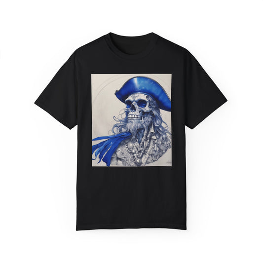 Unisex Garment-Dyed T-shirt pirates art albatross wagner pirate canadian