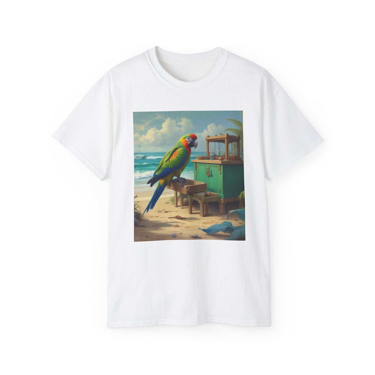 Unisex Ultra Cotton Tee parrot penny