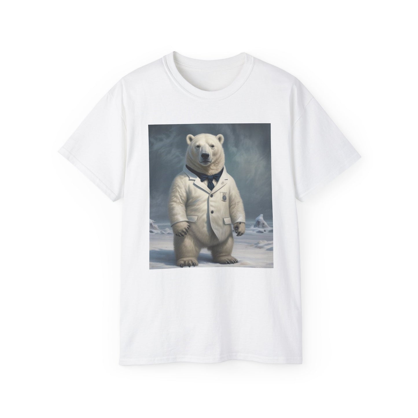 Unisex Ultra Cotton Tee polar bear king jr pain in the b...