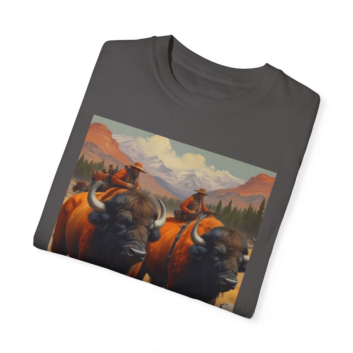 Unisex Garment-Dyed T-shirt buffalo  envy  bringing out the boys canadian artic