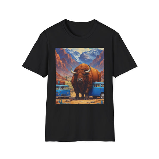 Unisex Softstyle T-Shirt Buffalo Summer  Sunday cake canadian