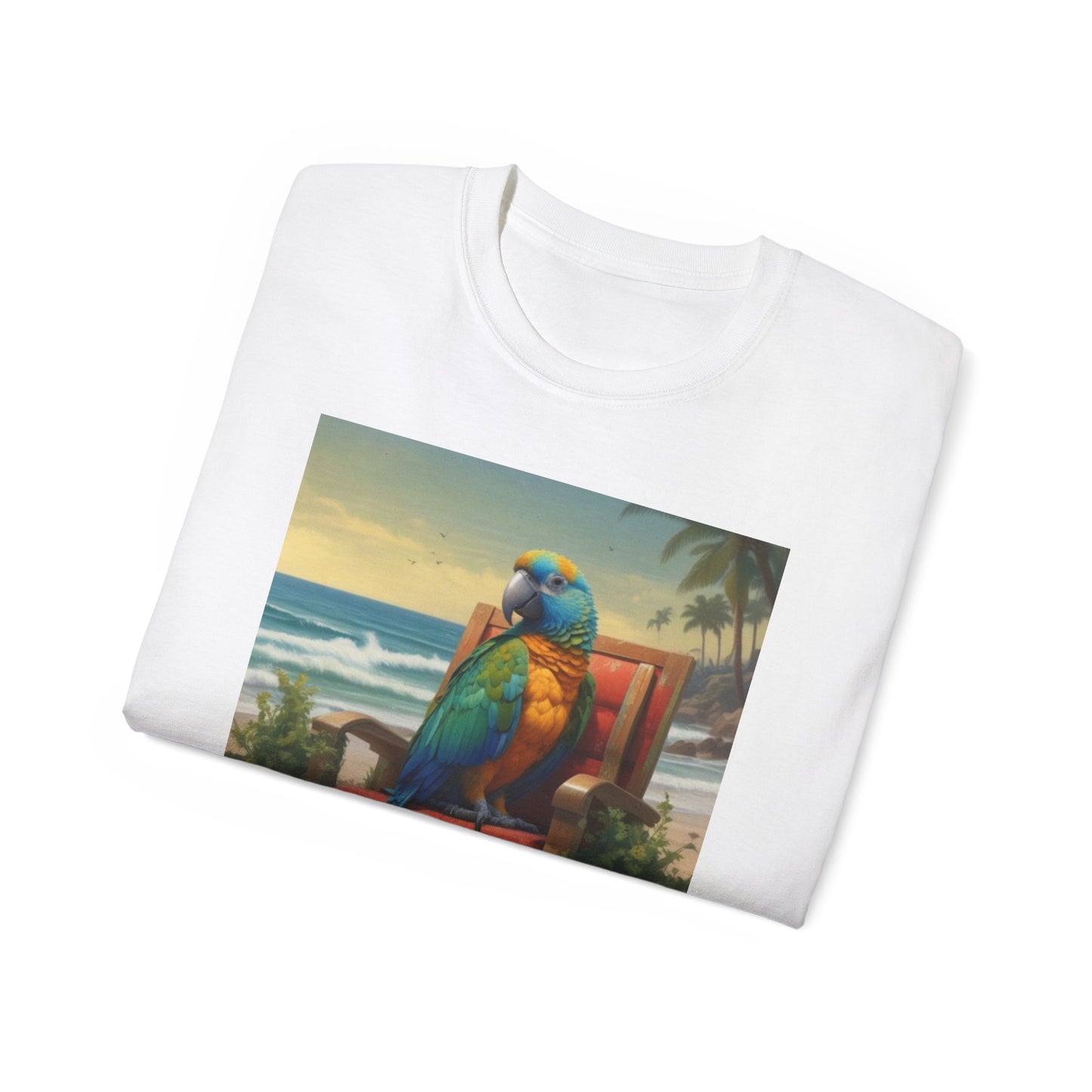 Unisex Ultra Cotton Tee parrot peddler