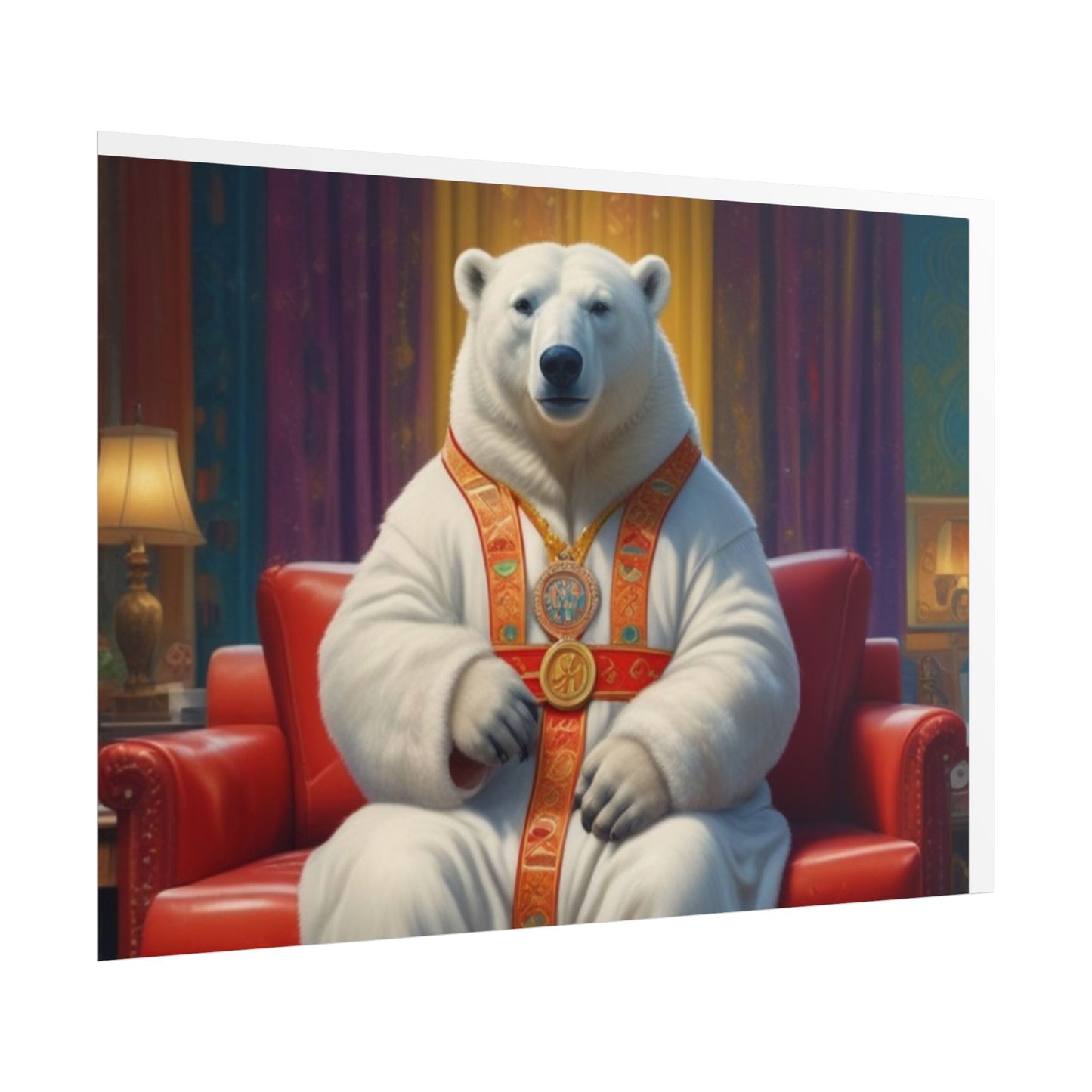 Rolled Posters polar bear mr rivers canadian