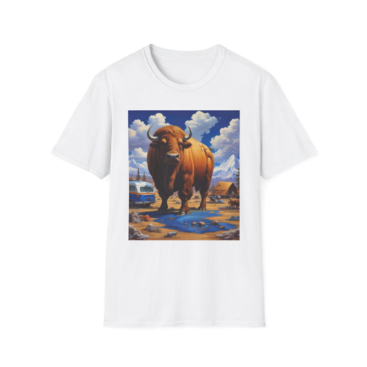 Unisex Softstyle T-Shirt Buffalo  summer Monday  canadian