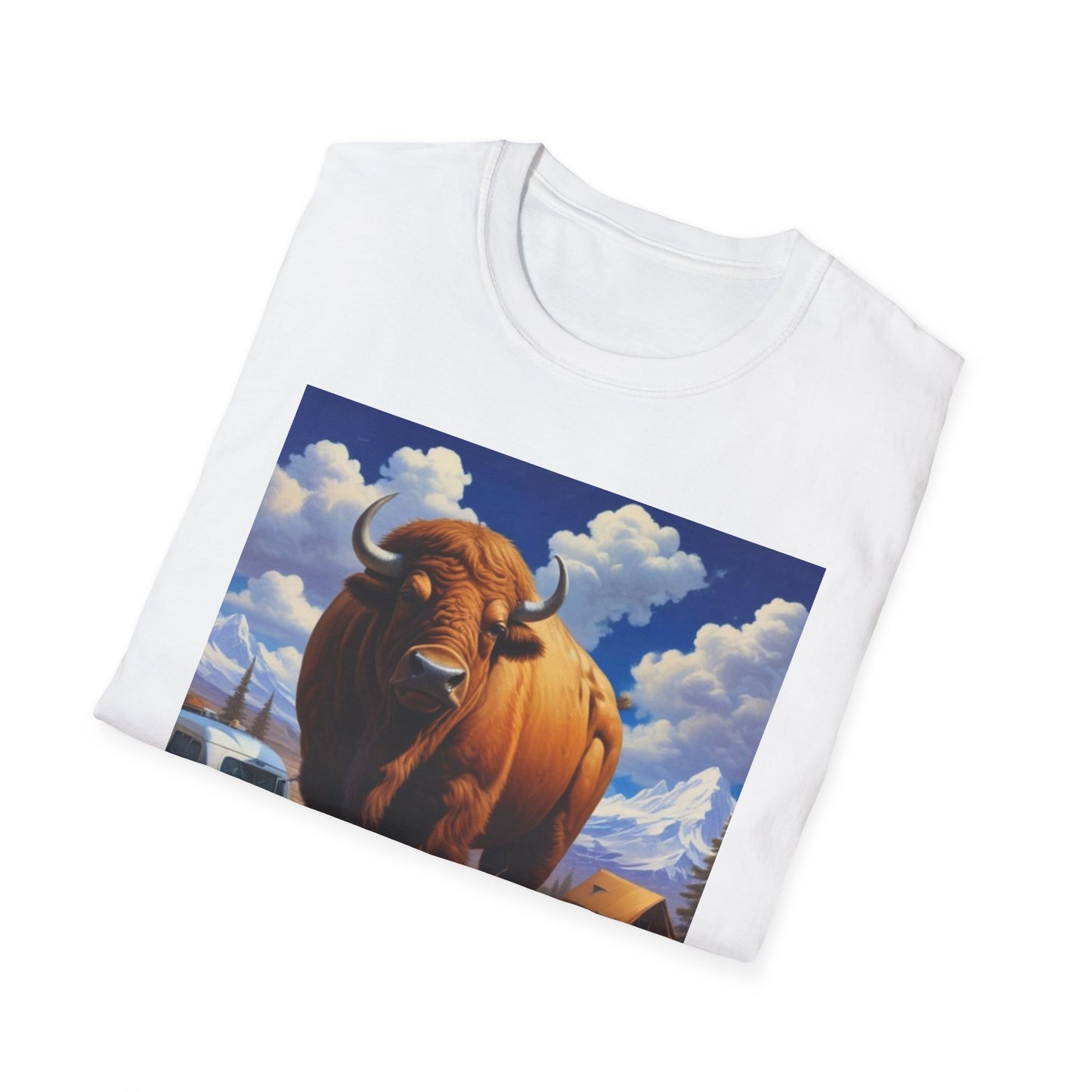 Unisex Softstyle T-Shirt Buffalo  summer Monday  canadian