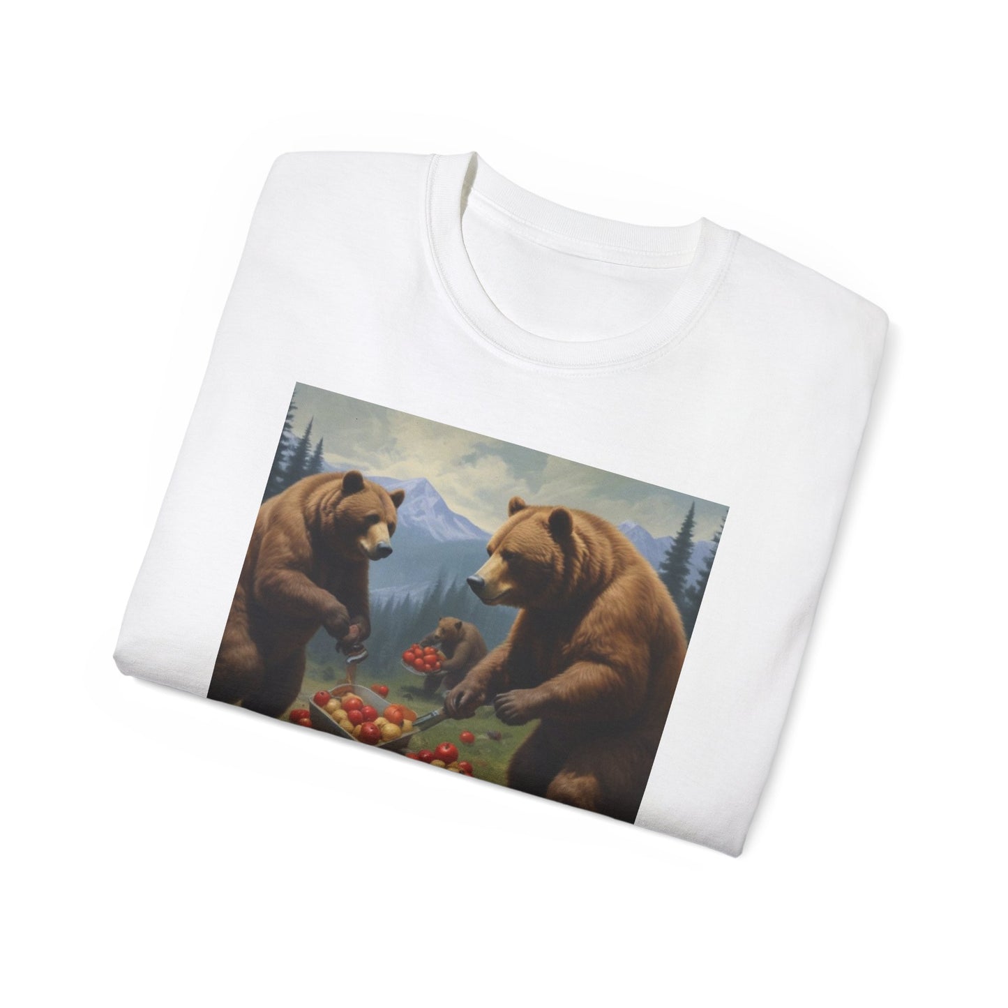 Unisex Ultra Cotton Tee jail bears canadian bears 🐻