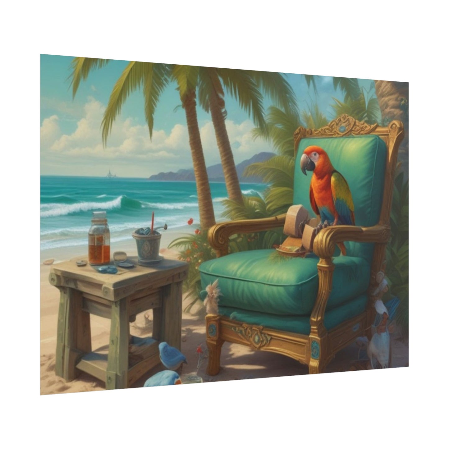 Rolled Posters parrot peddler canadian