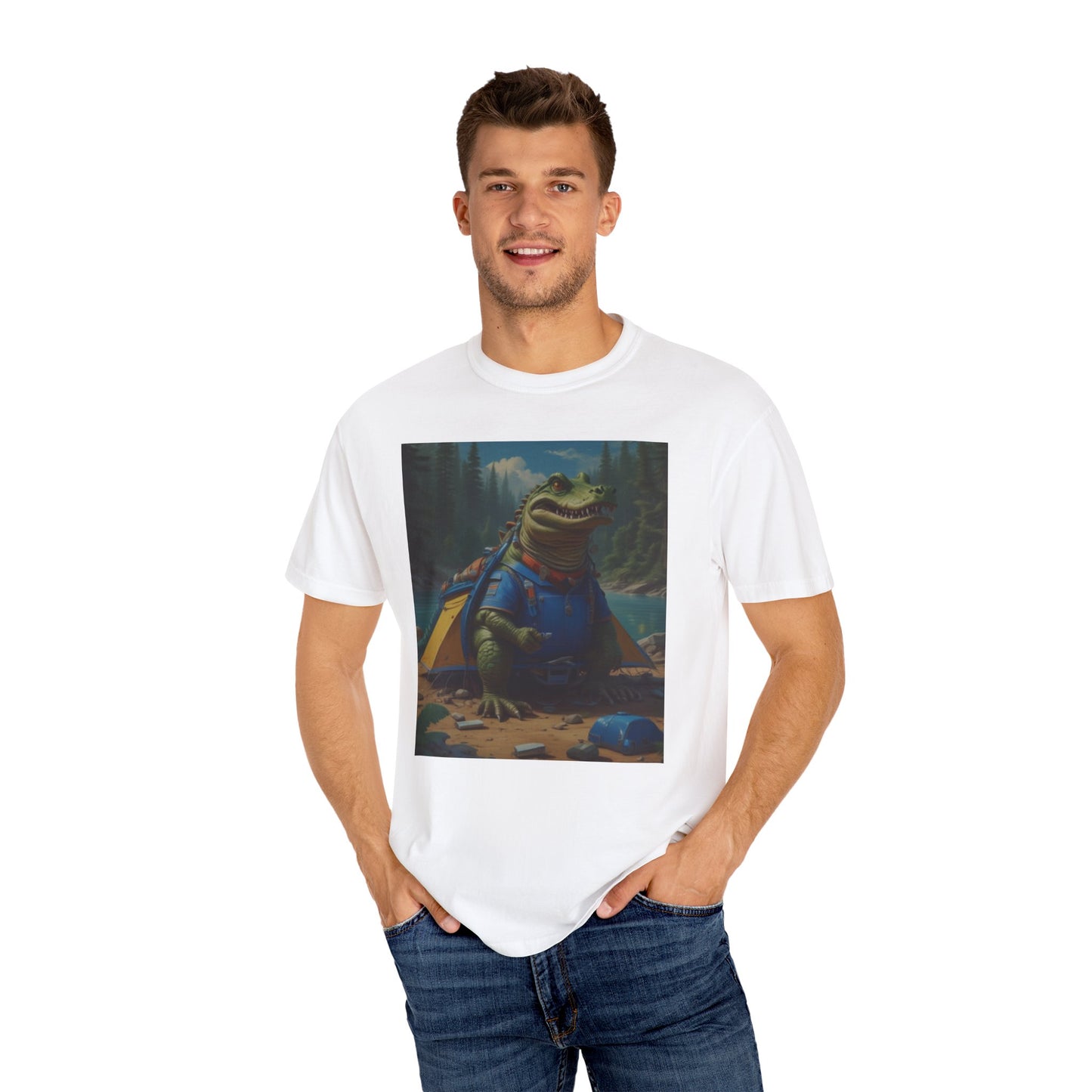 Unisex Garment-Dyed T-shirt.  Gator bobby whirle canadian