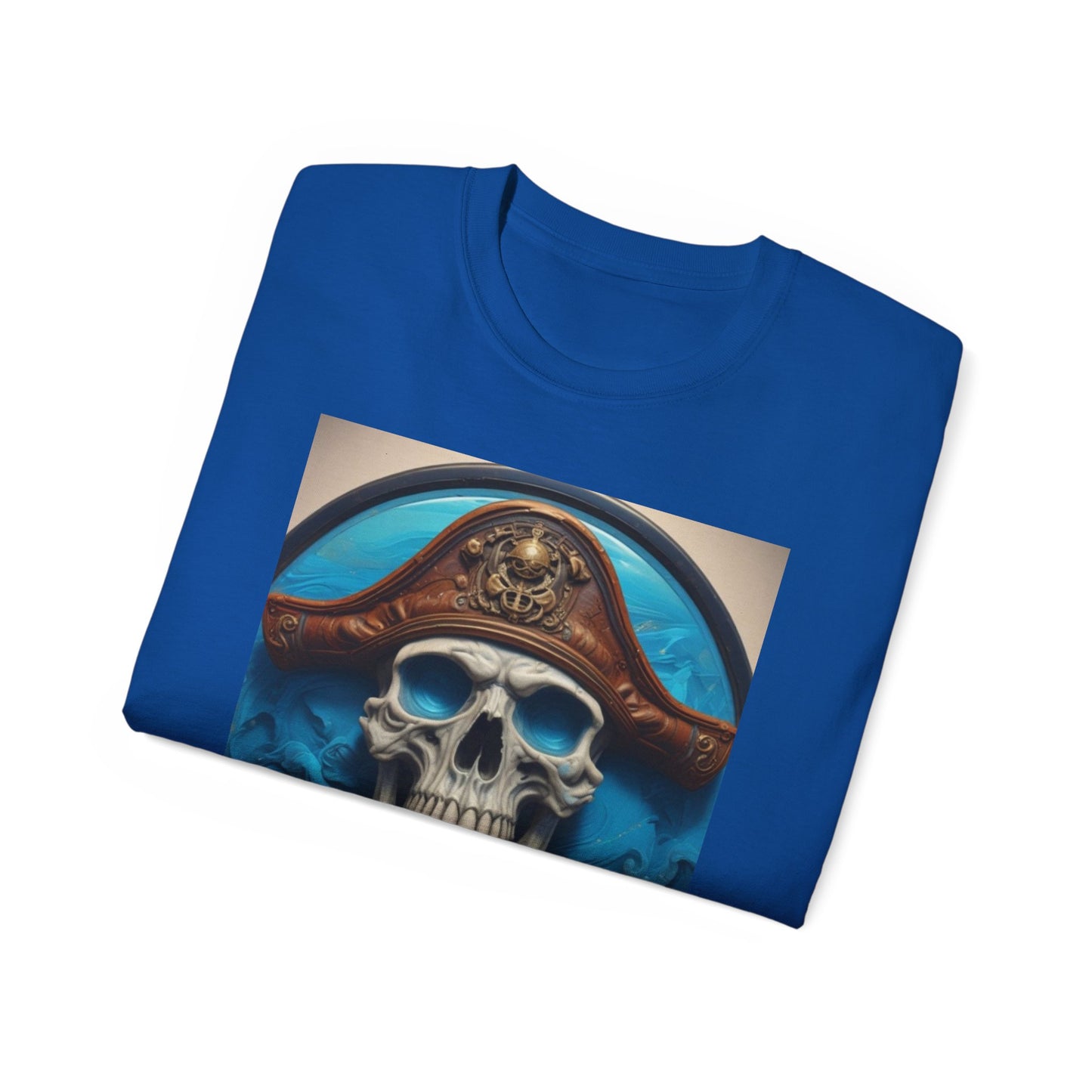 Unisex Ultra Cotton Tee pirate art North of James bay Canada  canadian fun