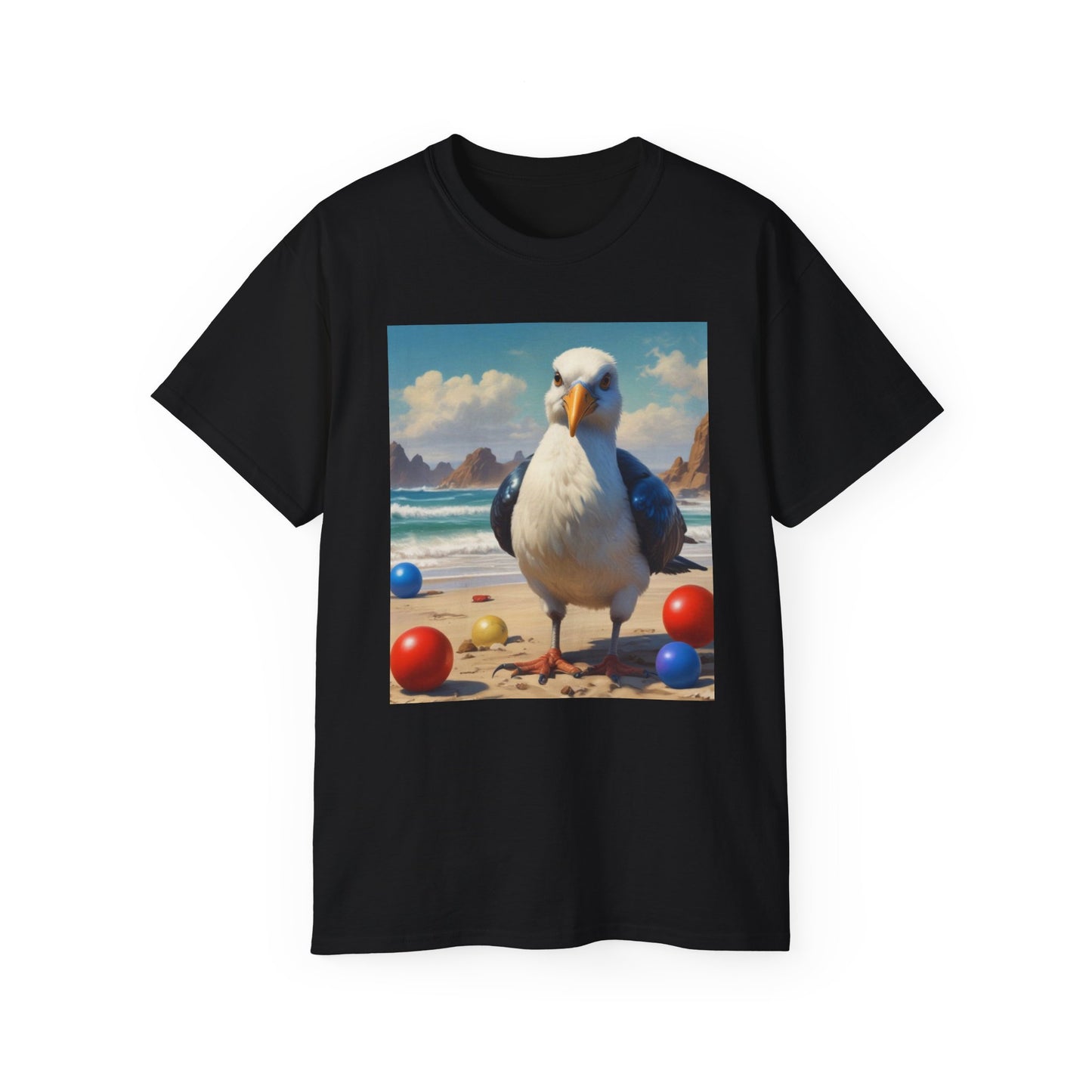 Unisex Ultra Cotton Tee  sea birds marty man canadian