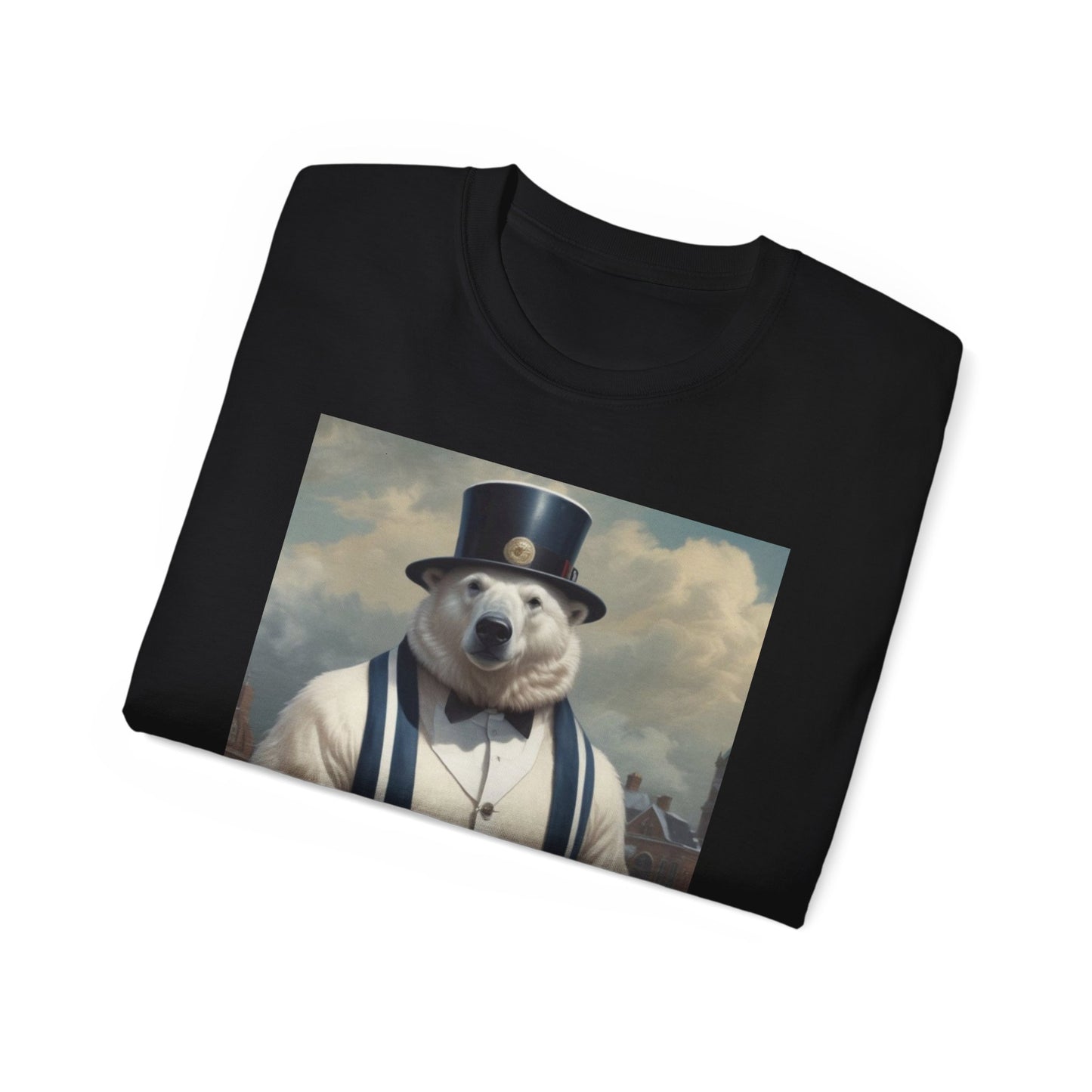 Unisex Ultra Cotton Tee polar bear king Mr r maples