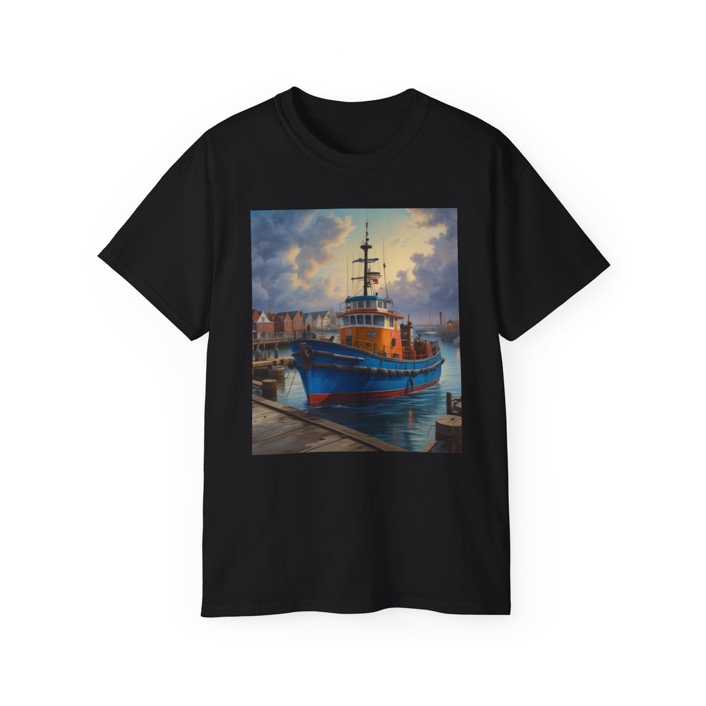 Unisex Ultra Cotton Tee tug boat harbor canadian 😍